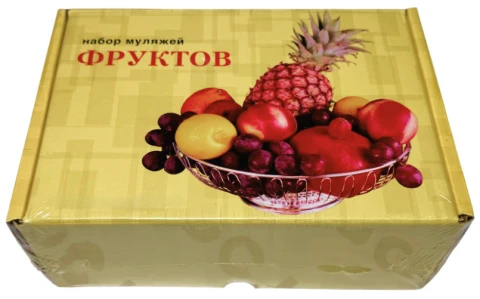 Набор муляжей фруктов, 9 шт