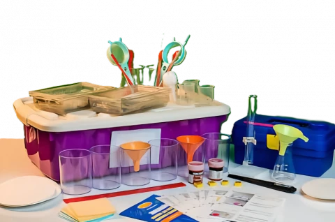 Комплект для практических работ по фильтрации и очистке воды