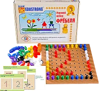 Игровой набор Фребеля, <Мозаика со шнуровкой (серия "Эксперимент")> 3+